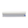 Plastic Wrap Dispenser with Built-in Cutter - Kitchen Cling Film Holder & Cutter Tool, Easy-to-Use Food Wrap Organizer for Countertop Storage