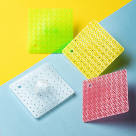 Silicone Fruit and Vegetable Cleaning Brush, Multifunctional Kitchen Cleaning Mat, Suitable for Potatoes, Carrots and Green Leafy Vegetables