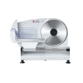 Meat Slicer, 7.5" Electric Deli Slicer with SUS420 Blade & 0-0.6" Adjustable Thickness, 200W Home Food-Slicer for Frozen Meat, Ham, Baguett, Steak