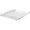21.5"Wx21"Dx3.5"H Pull Out Cabinet Organizer, Heavy Duty Slide Out Pantry Shelves, Steel Roll Out Drawers, Sliding Drawer Storage for Home Under Sink