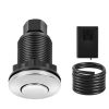Garbage Disposal Air Switch Kit, 2.5" Sink Top Air Switch for Food Waste Disposal