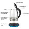 HD-1861-A 110V 1200W 1.8L Electric Glass Kettle US Plug