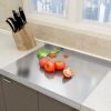 304 stainless steel double-edge cutting board, Z-shaped stainless steel cutting board, pastry board