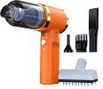 Car Vacuum Portable Cordless,Car Vacuum Cleaner high Power, Home Handheld Vacuum 30Mins Battery,Portable Vacuum Cordless 5000mAh